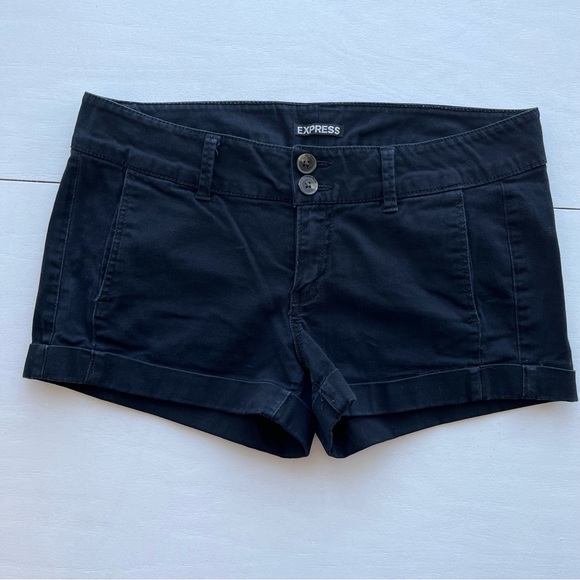 EXPRESS BLACK SHORTS - Picture 1 of 6